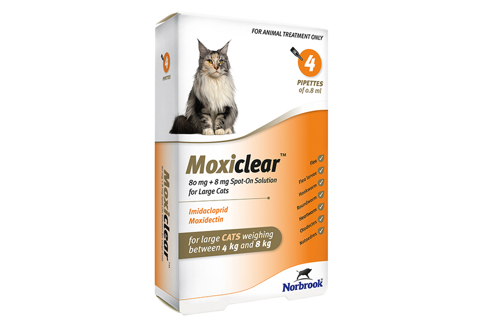 Moxiclear spot-on solution