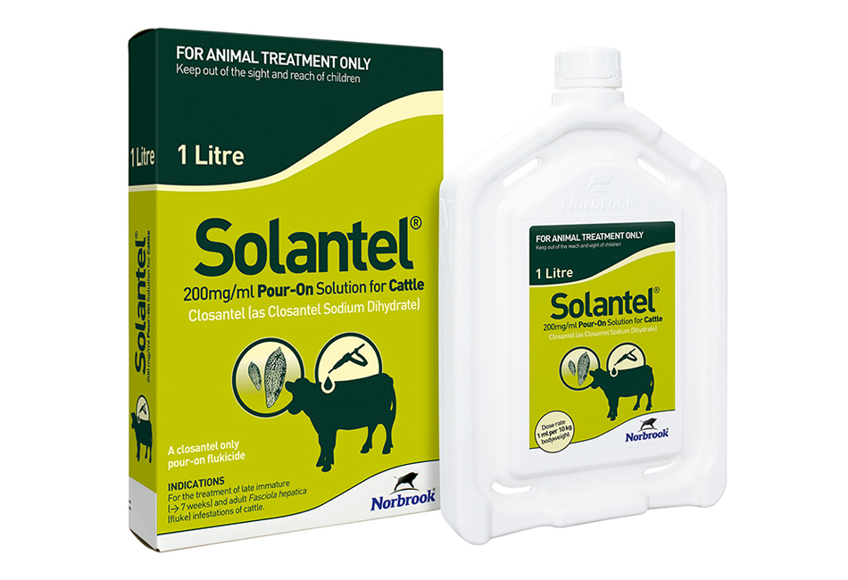 Solantel 200mg/ml Pour-On Solution for Cattle