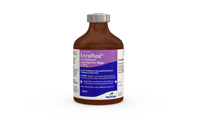 Enroflox® (enrofloxacin) Injection for Dogs 2.27%