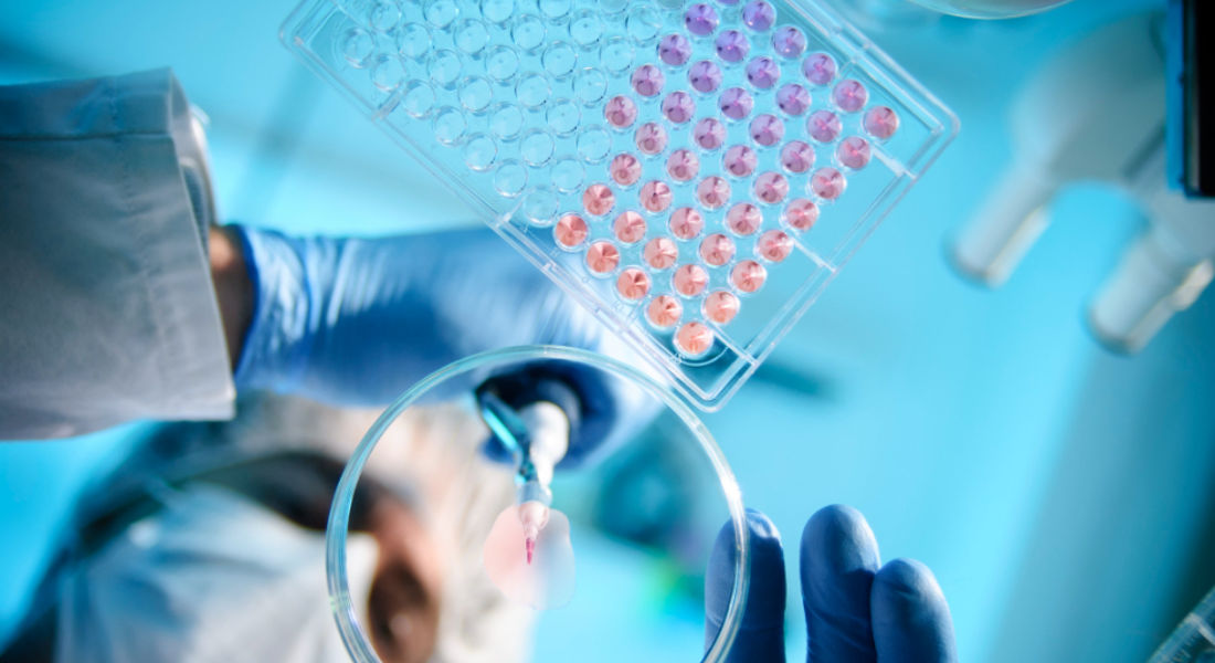 Scientist With Petri Dish Web