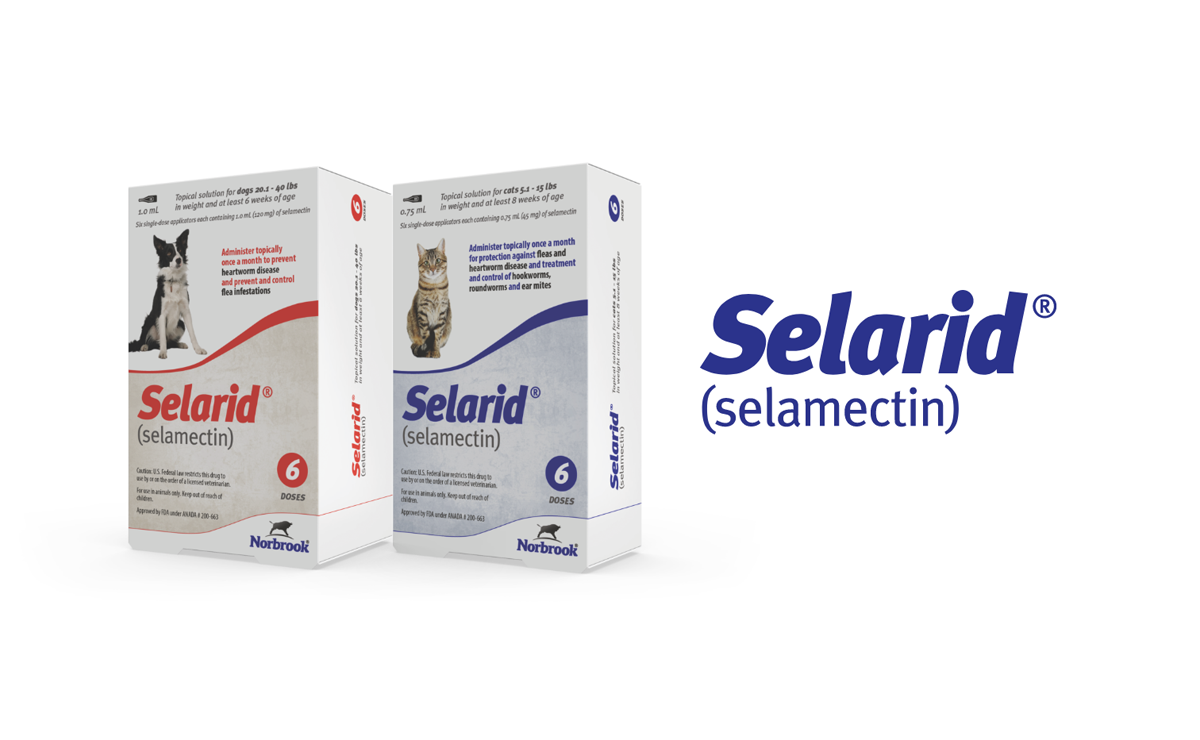 Selarid® (selamectin) Topical Parasiticide for Dogs and Cats