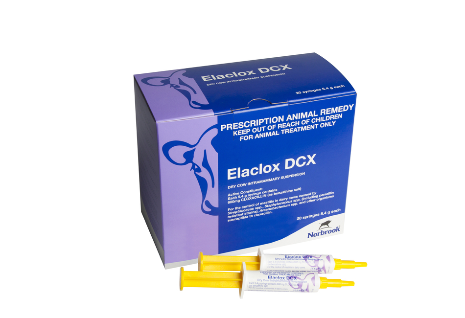 Elaclox DCX Dry Cow Intramammary Suspension