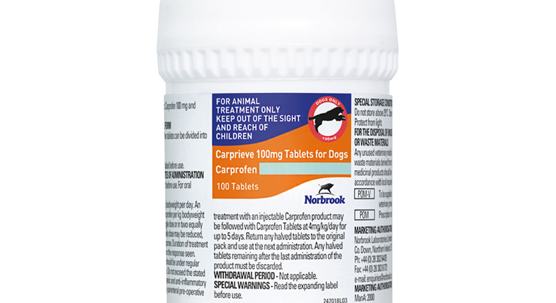 Carprieve 100Mg Tablets X 100 (Tub)