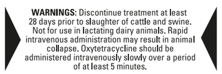 Noromycin 300 Residue Warning