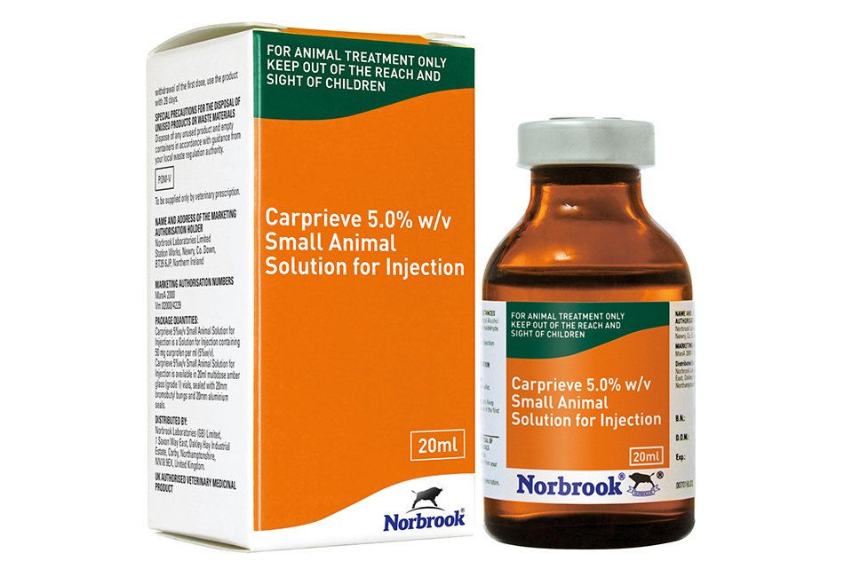 Carprieve Small animal injection