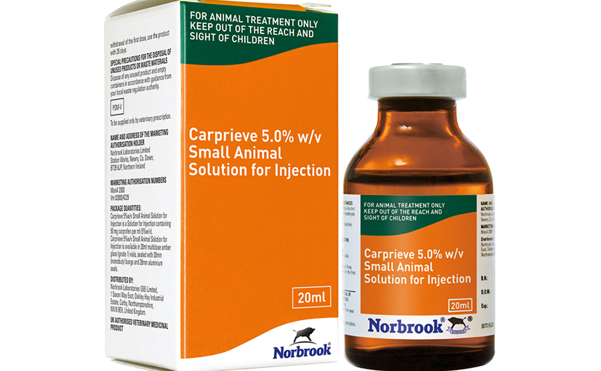 Carprieve Small animal injection