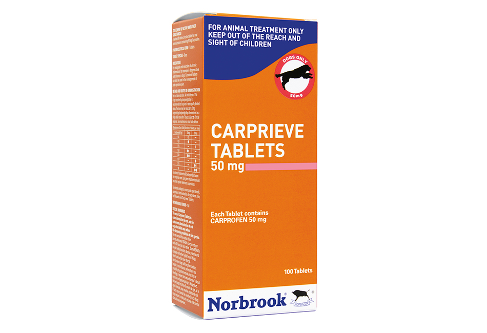 Carprieve 50Mg Tablets X 100 Blister Pack (Carton)