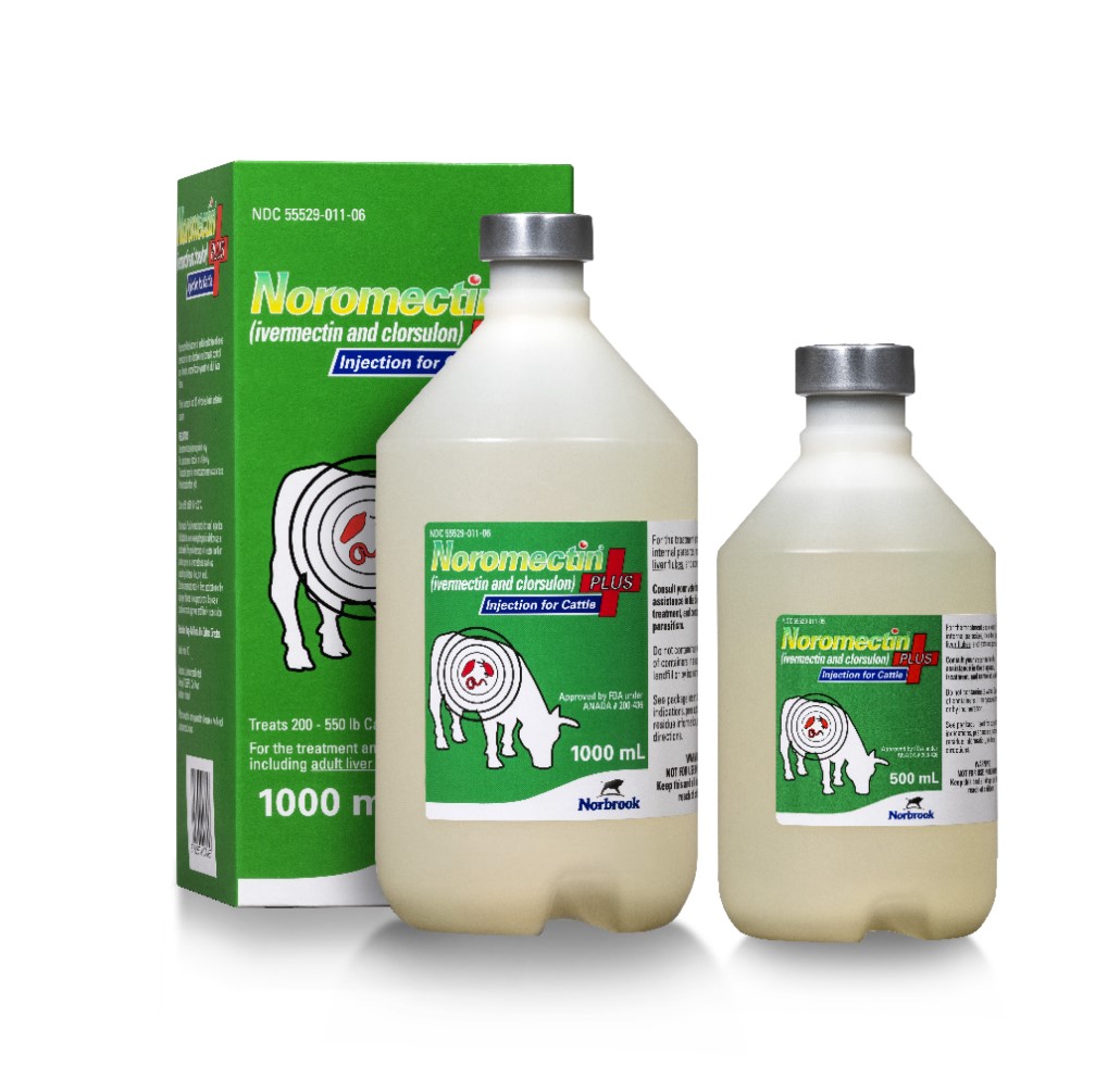 Noromectin® Plus (ivermectin and clorsulon) Injection for Cattle