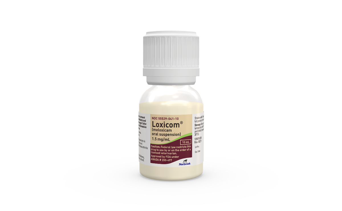 Loxicom® (meloxicam oral suspension) 1.5 mg/mL