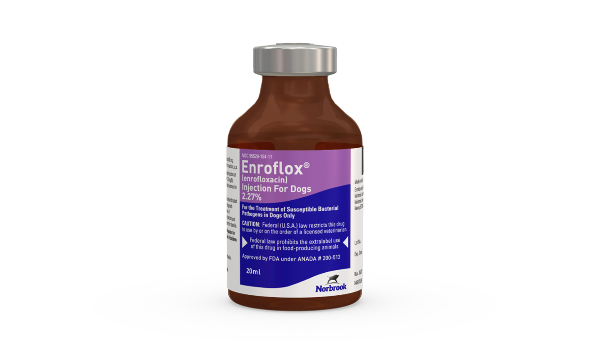 Enroflox® (enrofloxacin) Injection for Dogs 2.27%